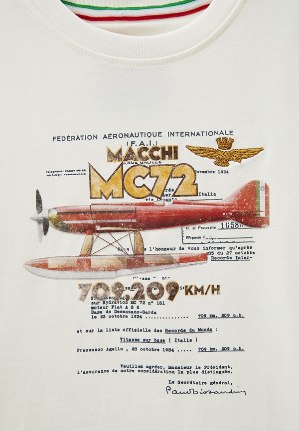 Футболка для мальчика Aeronautica Militare 242TS0010AJRJ665 Фото 3