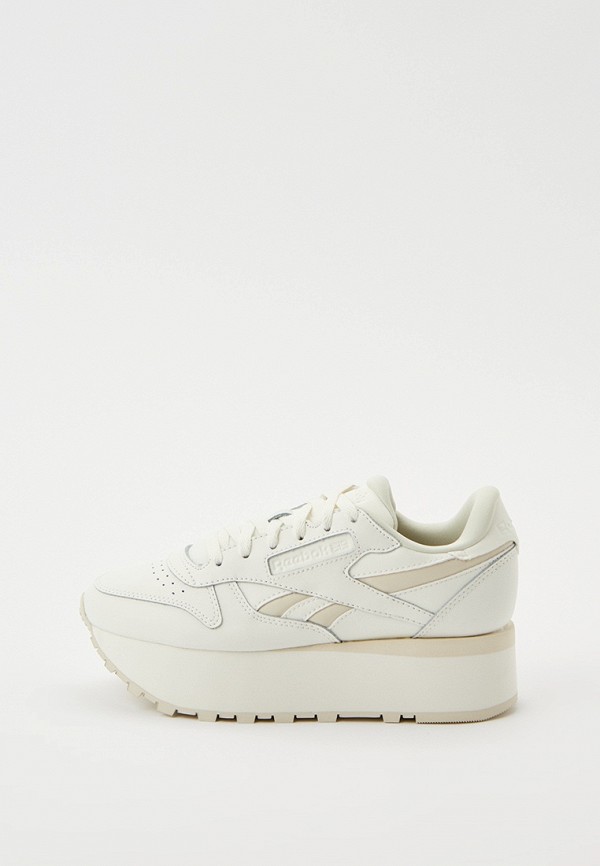 

Кроссовки Reebok, Бежевый, Classic Leather Triple Lift