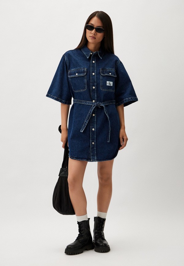 Платье джинсовое Calvin Klein Jeans 20399₽
