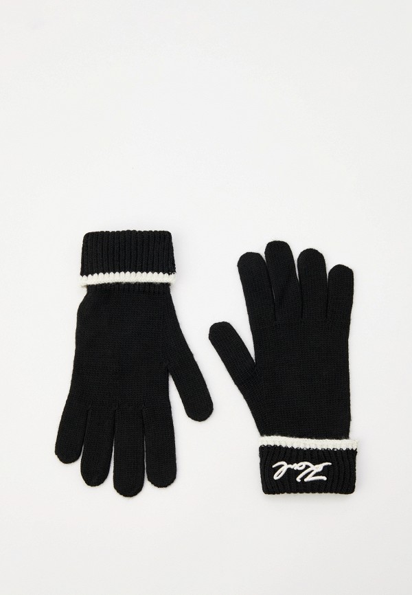 Перчатки Karl Lagerfeld k/signature