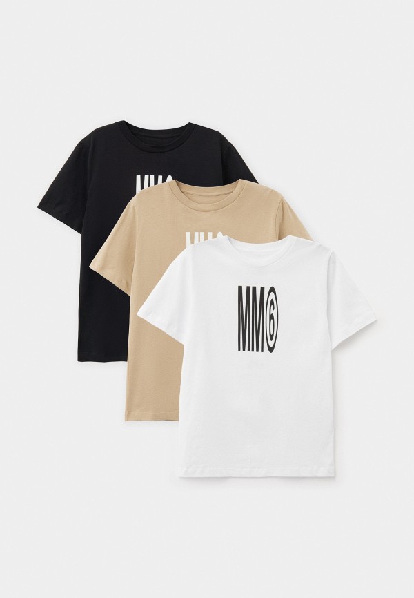 Футболки 3 шт. MM6 Maison Margiela Paris