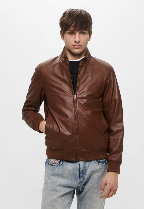 Куртка кожаная Serge Pariente