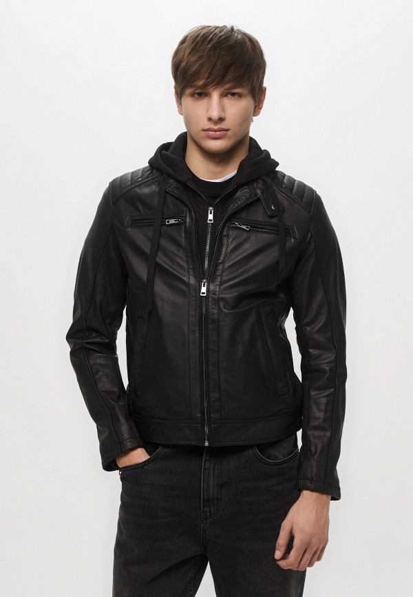 Куртка кожаная Serge Pariente