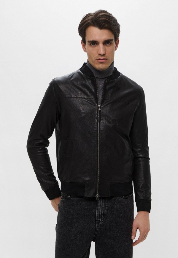 Куртка кожаная Blouson