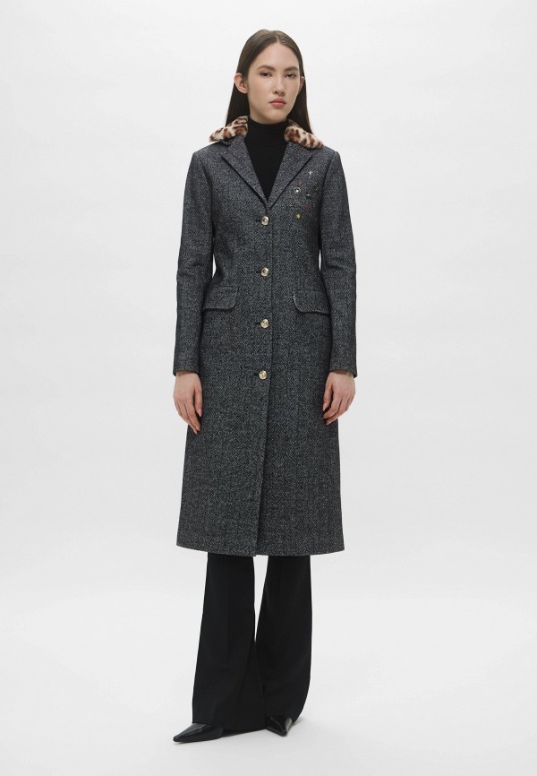 Пальто однобортное Trussardi 29599₽