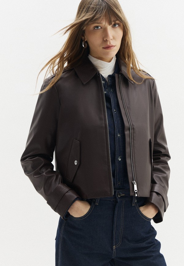 Куртка кожаная Calvin Klein Jeans