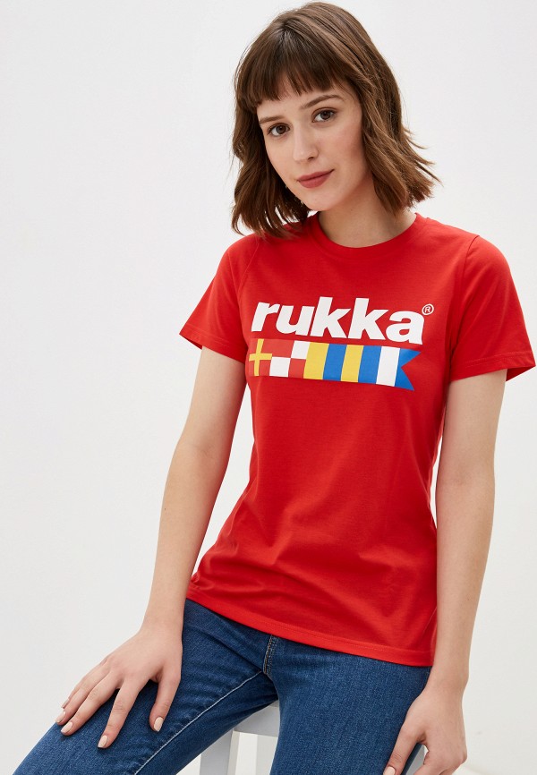 

Футболка Rukka, Красный