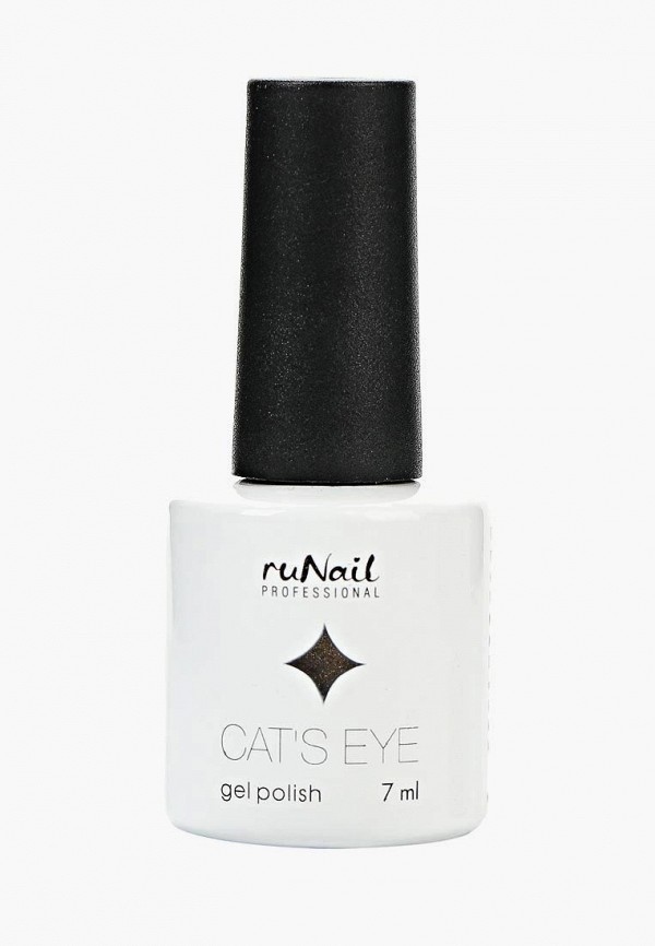 

Гель-лак для ногтей Runail Professional, Золотой, Cat’s eye (золотистый блик, цвет: Сингапурская кошка, Singapura ca