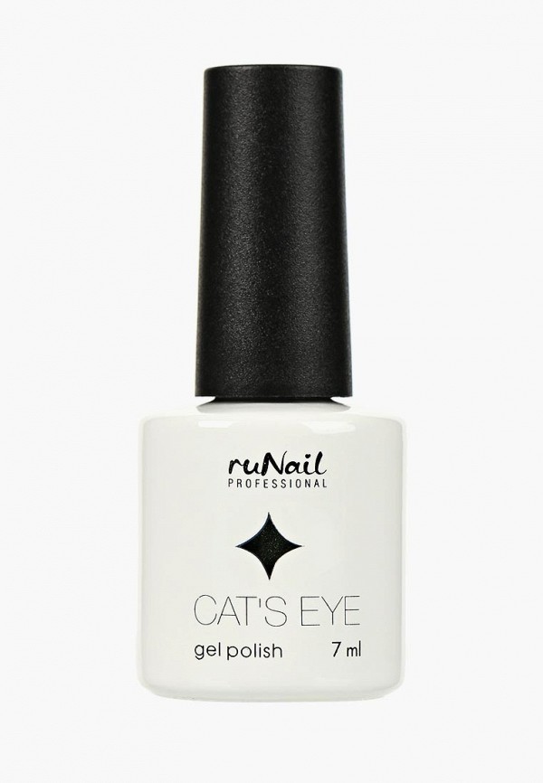 

Гель-лак для ногтей Runail Professional, Зеленый, Cat’s eye (золотистый блик, цвет: Кельтская кошка,