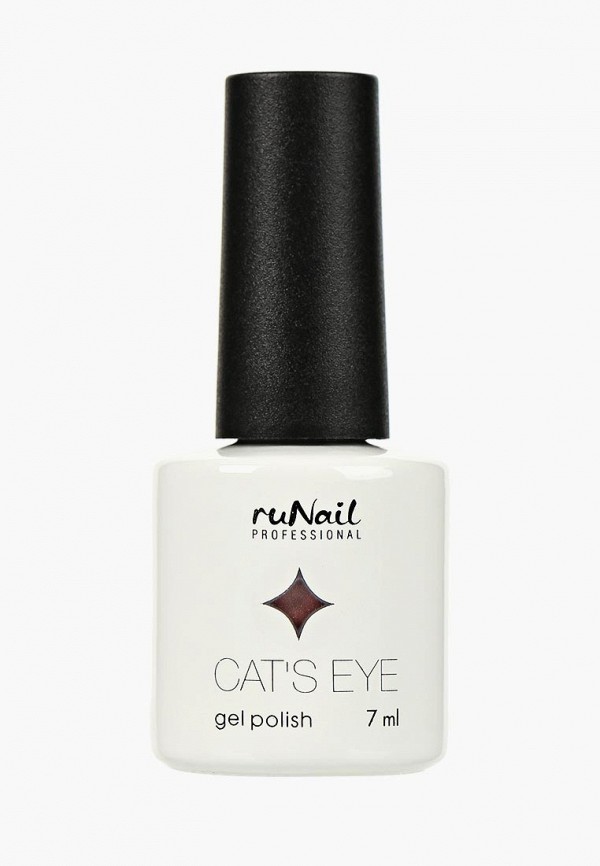 

Гель-лак для ногтей Runail Professional, Cat’s eye (серебристый блик, цвет: Минскин, Minskin, Розовый