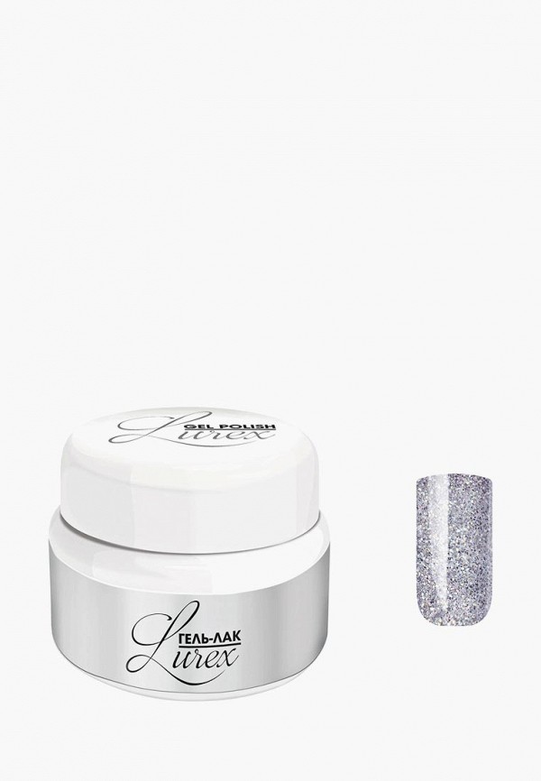 

Гель-лак для ногтей Runail Professional, Серебряный, Lurex (цвет: платина), 5 г