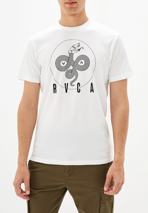 

Футболка RVCA, Белый, SERPENT CURVED SS