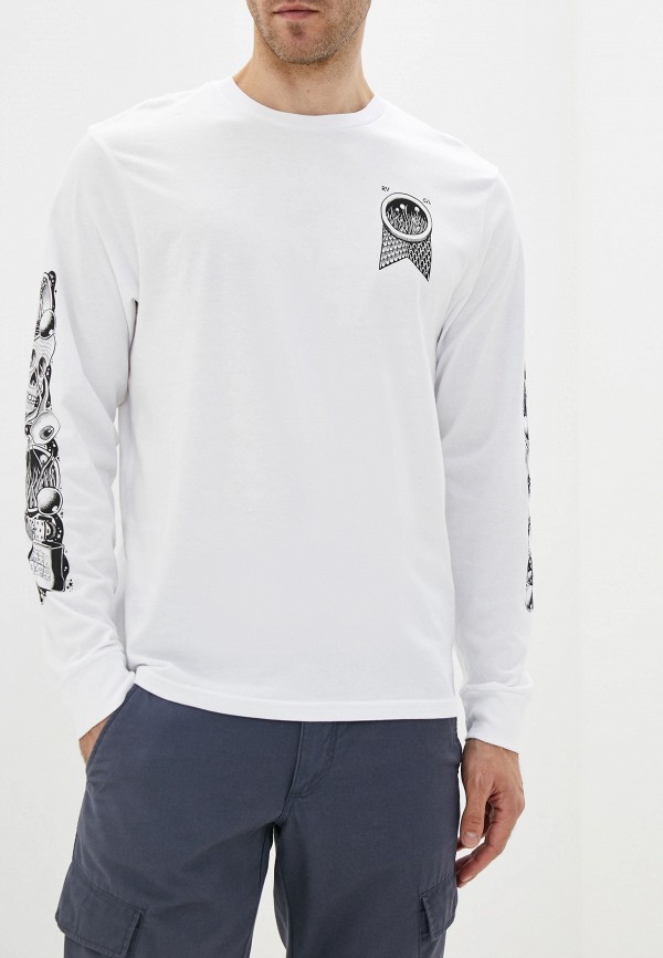 

Лонгслив RVCA, Белый, MANDER LS