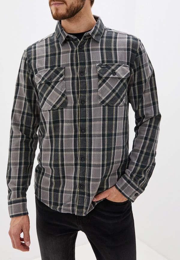 

Рубашка RVCA, Хаки, THATLL WORK FLANNEL