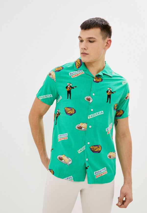 

Рубашка RVCA, Зеленый, HOT FUDGE SS