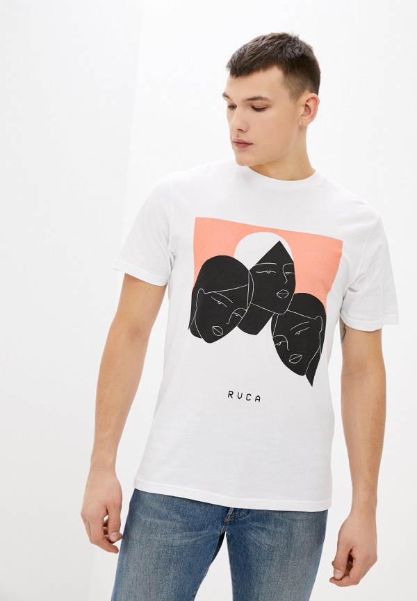 

Футболка RVCA, Белый, JOHANNAS HEADS SS