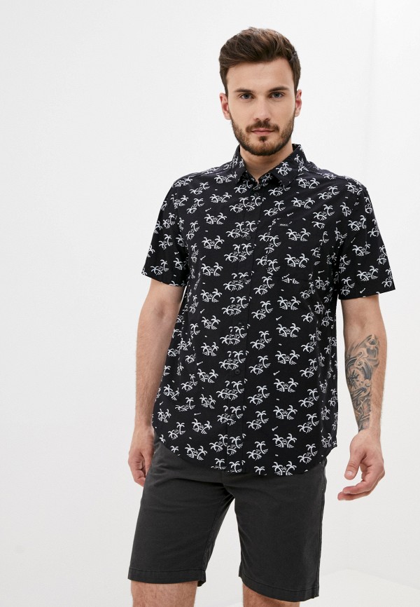 

Рубашка RVCA, Черный, EASY PALMS SS