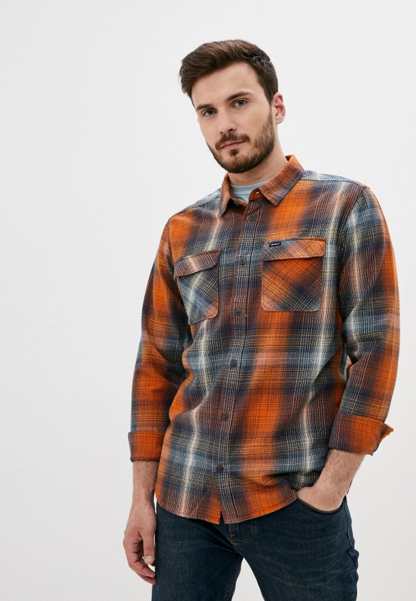 

Рубашка RVCA, Оранжевый, MUIR FLANNEL LS