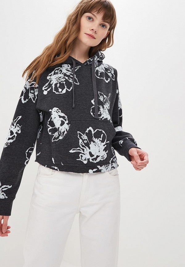 

Худи RVCA, SAGE FLORAL HOODIE, Серый