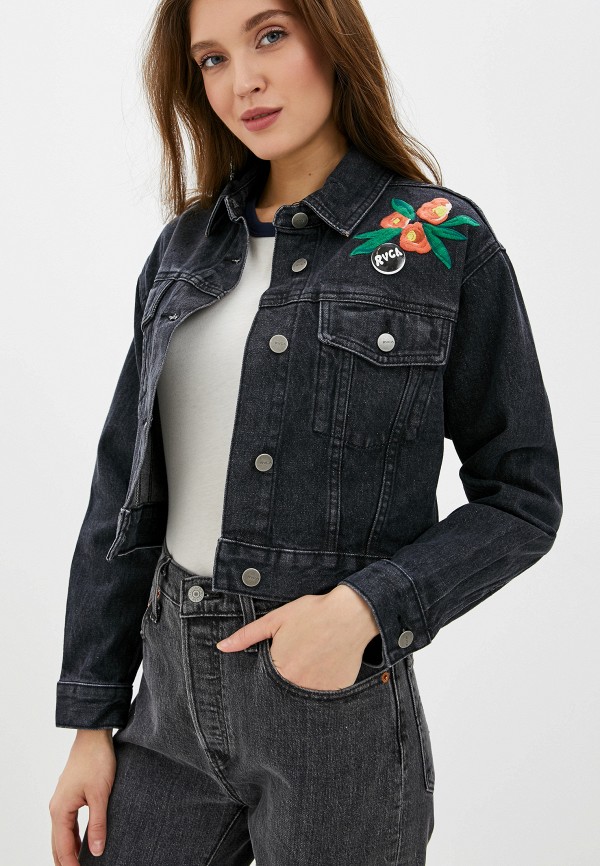 

Куртка джинсовая RVCA, Черный, EMPIRE JACKET