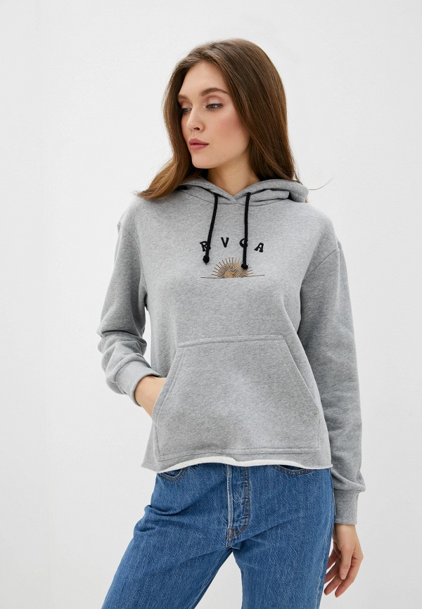 

Худи RVCA, SUNSHIEN HOODIE, Серый