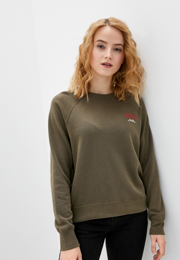 

Свитшот RVCA, Хаки, PARKER PULLOVER