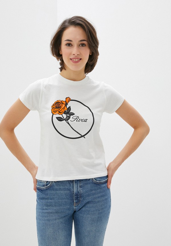 

Футболка RVCA, Белый, THORNS SS