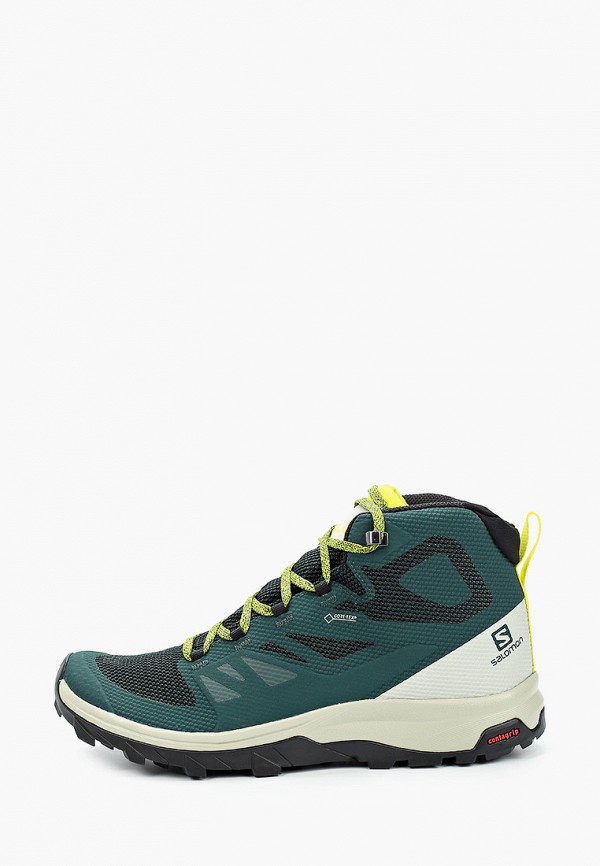 

Ботинки трекинговые Salomon, Зеленый, OUTline Mid GTX