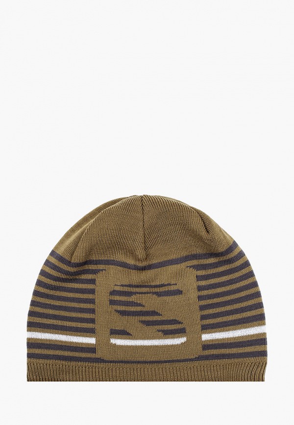 

Шапка Salomon, Хаки, FLATSPIN SHORT BEANIE