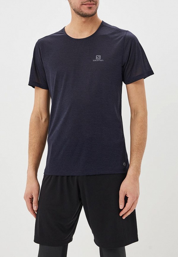 

Футболка Salomon, COSMIC CREW SS TEE M, Синий