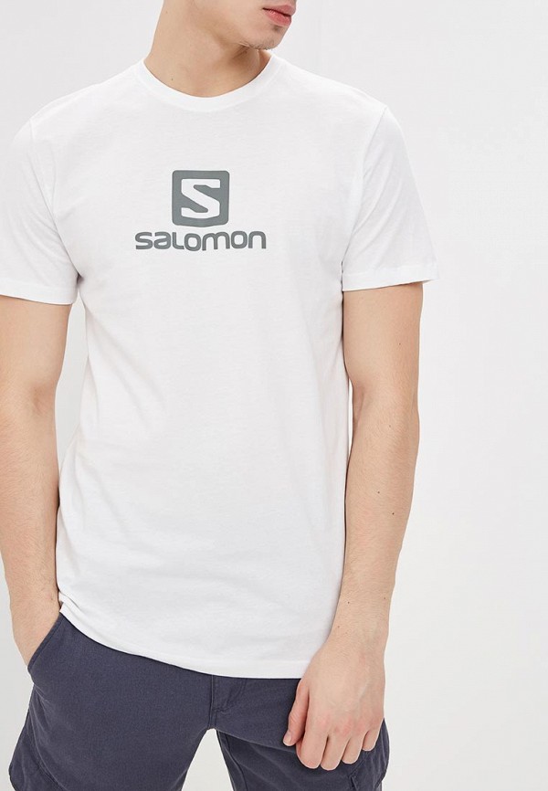 

Футболка Salomon, Белый, COTON LOGO SS TEE M