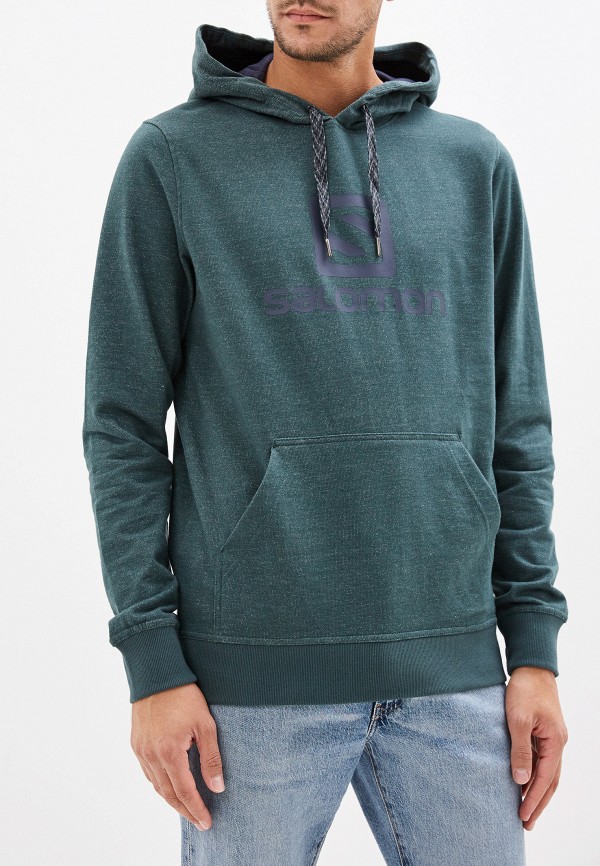 

Худи Salomon, Зеленый, LOGO HOODIE M