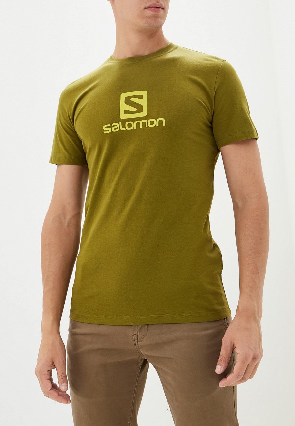 

Футболка Salomon, Хаки, COTON LOGO SS TEE M
