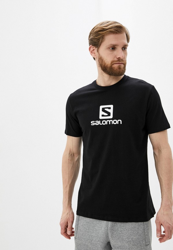 

Футболка Salomon, Черный, COTON LOGO SS TEE M