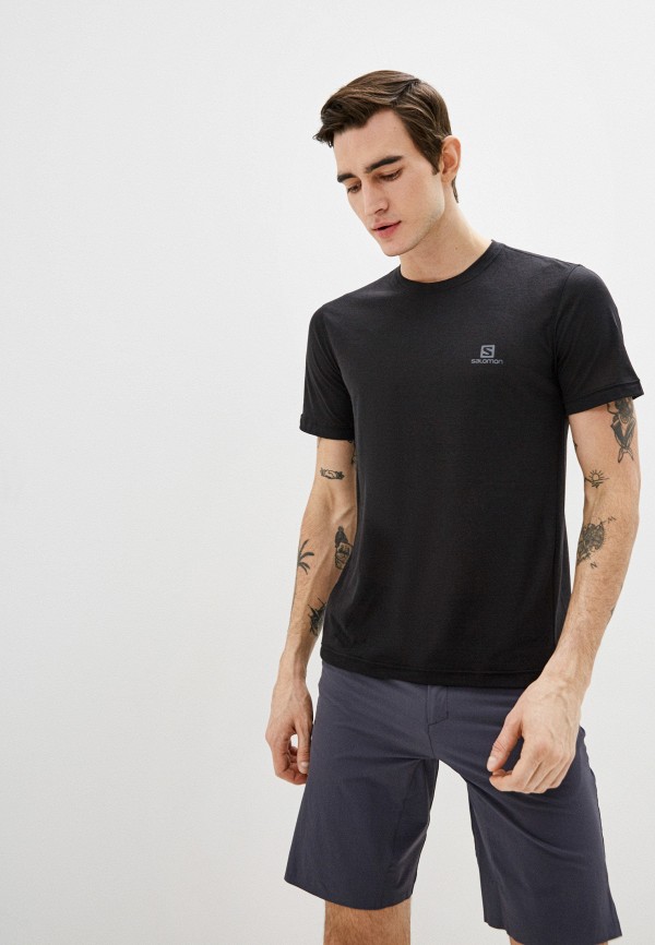 

Футболка спортивная Salomon, Черный, EXPLORE SS TEE M