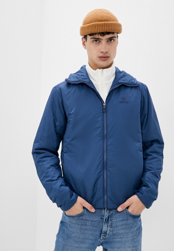 

Куртка утепленная Salomon, Синий, OUTRACK INSUL HOODIE M