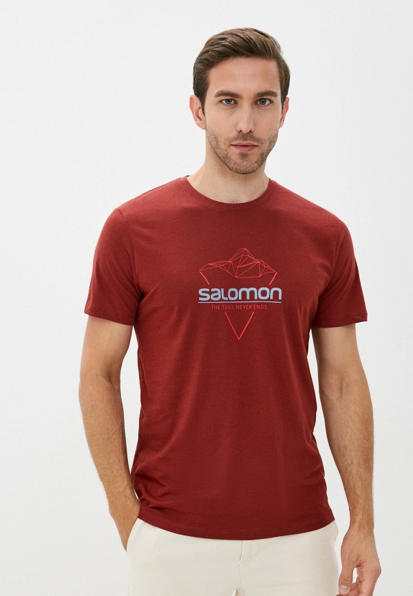 

Футболка Salomon, Красный, BLEND LOGO TEE M