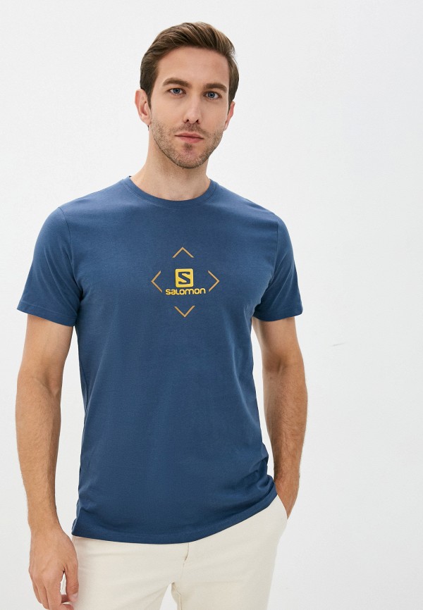 

Футболка Salomon, Синий, COTON LOGO TEE M