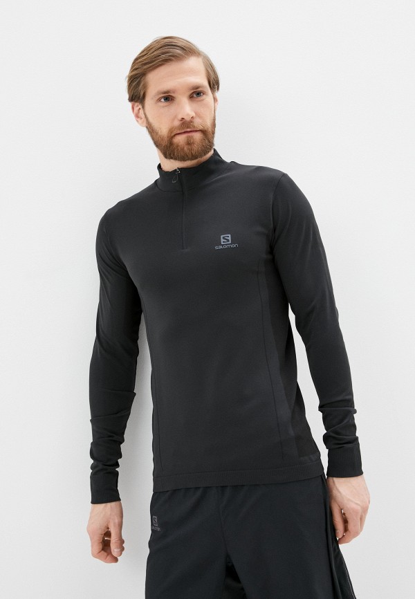 

Лонгслив спортивный Salomon, Черный, EXPLORE SEAMLESS HZ M
