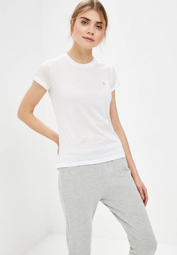 

Футболка спортивная Salomon, AGILE CLASSIC TEE W, Белый