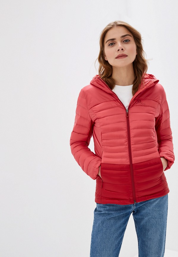 

Пуховик Salomon, Красный, HALOES DOWN HOODIE W