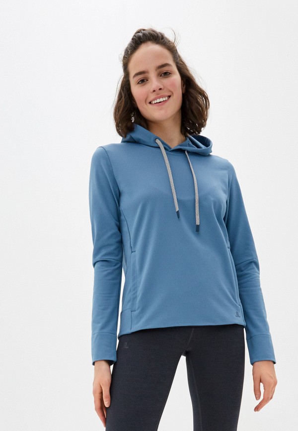 

Худи Salomon, Голубой, COMET MID HOODIE W