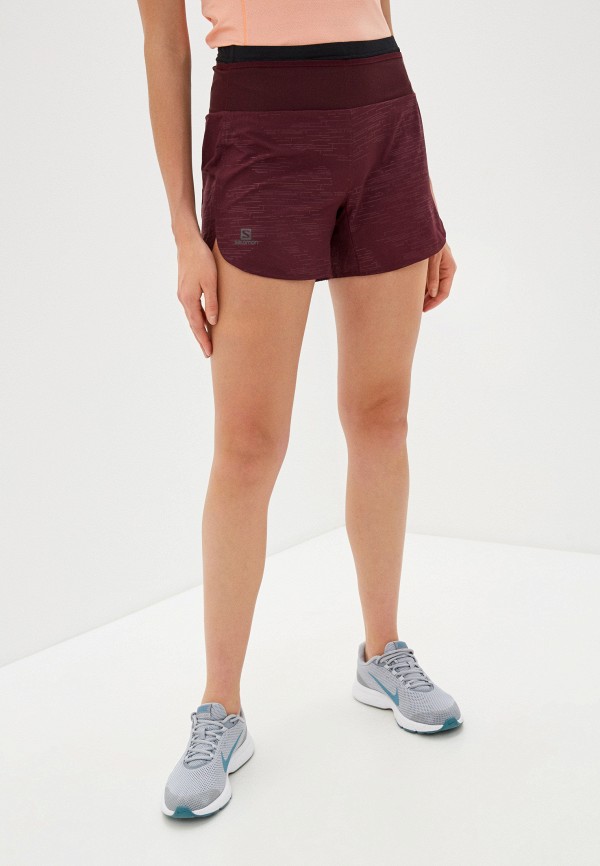 

Шорты спортивные Salomon, Бордовый, XA SHORT W