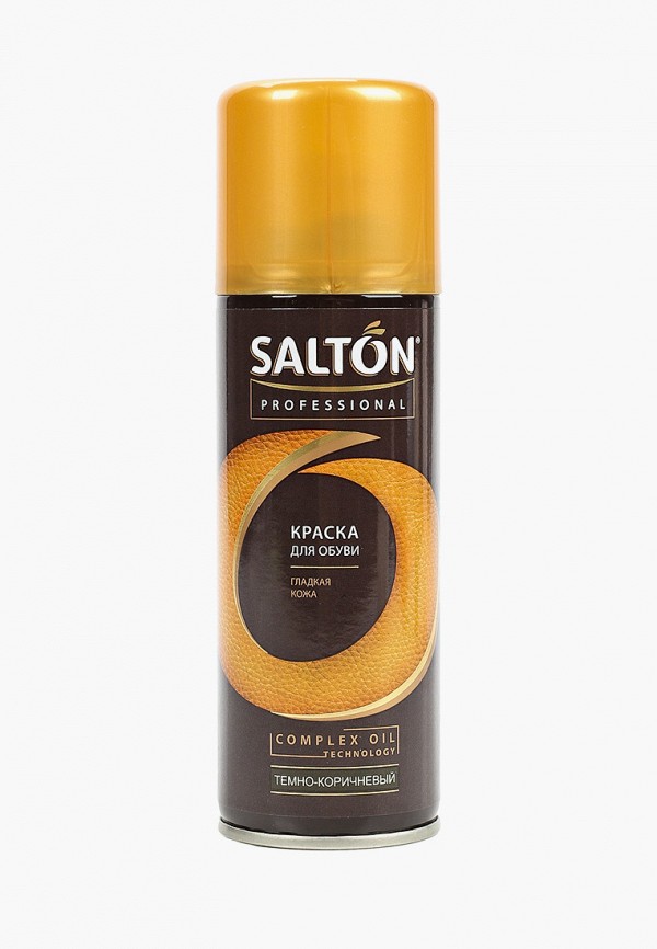 

Краска для обуви Salton Professional, Коричневый, темно-коричневая, 200 мл