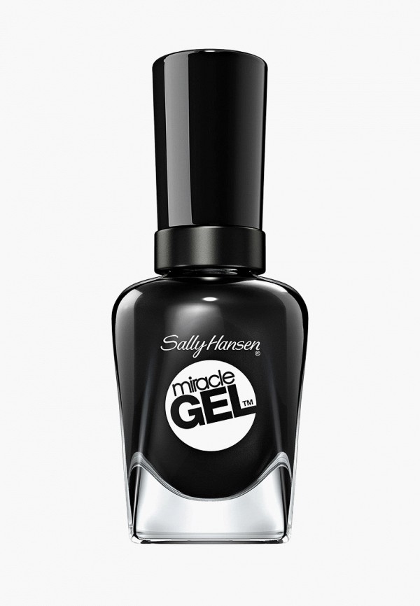 

Гель-лак для ногтей Sally Hansen, Черный, Miracle Gel Тон 460 blacky