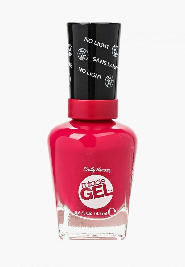 

Гель-лак для ногтей Sally Hansen, Miracle Gel Тон 220 pink tank, Красный