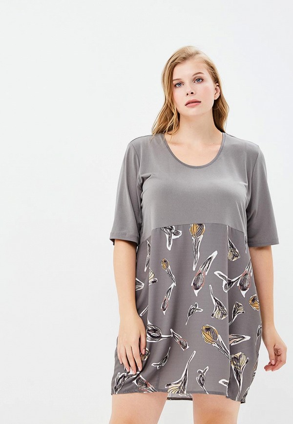 

Платье Samoon by Gerry Weber, Samoon by Gerry Weber SA037EWCCHZ8, Серый