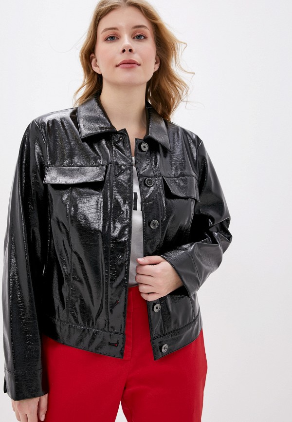 

Куртка кожаная Samoon by Gerry Weber, Черный