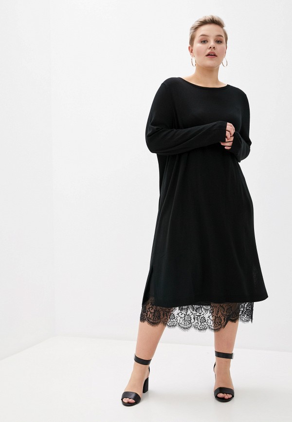 

Платье Samoon by Gerry Weber, Черный, Samoon by Gerry Weber SA037EWEOHW8