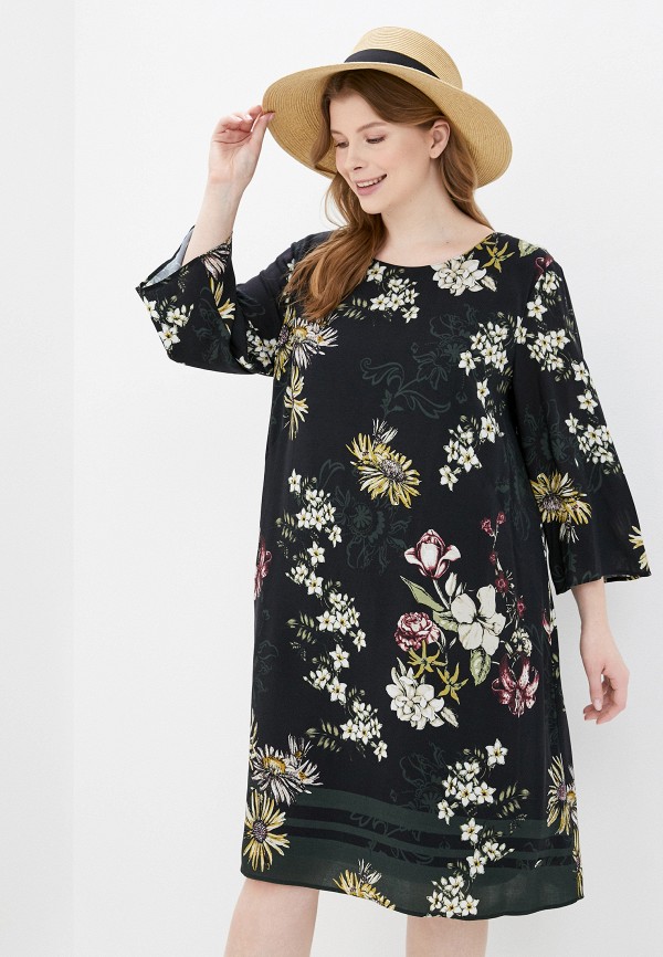 

Платье Samoon by Gerry Weber, Черный, Samoon by Gerry Weber SA037EWGEHS9